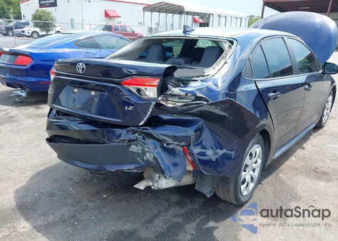 2020 Toyota Corolla Le from USA, damaged, VIN 5YFEPRAE4LP128297
